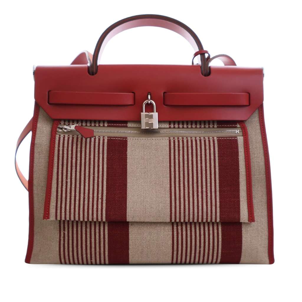 Hermès Toile H Vibration Herbag Zip 31 - 2