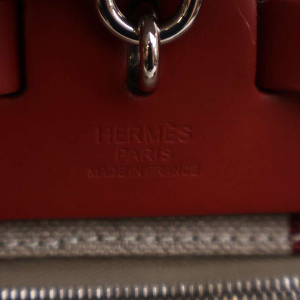 Hermès Toile H Vibration Herbag Zip 31 - 4