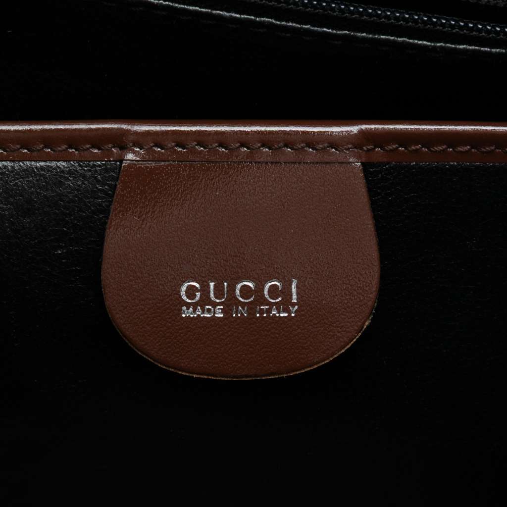 Gucci Patent Clasp Handbag - 5