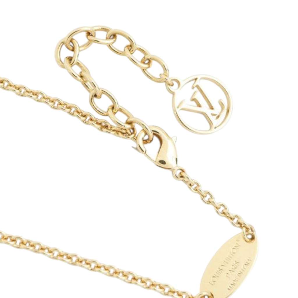 Louis Vuitton Gold Plated Crystal Iconic Bracelet - 3