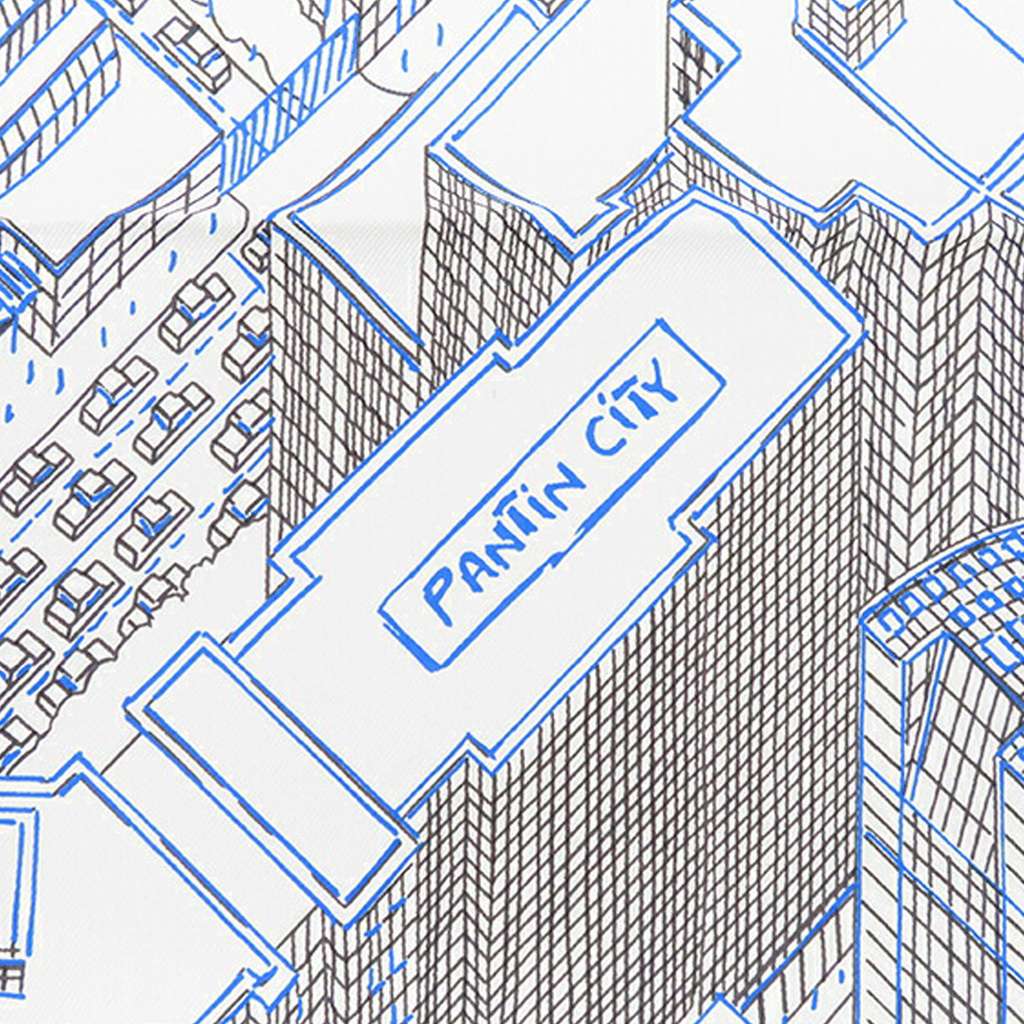 Hermès Pantin City Silk Scarf 90 - 5