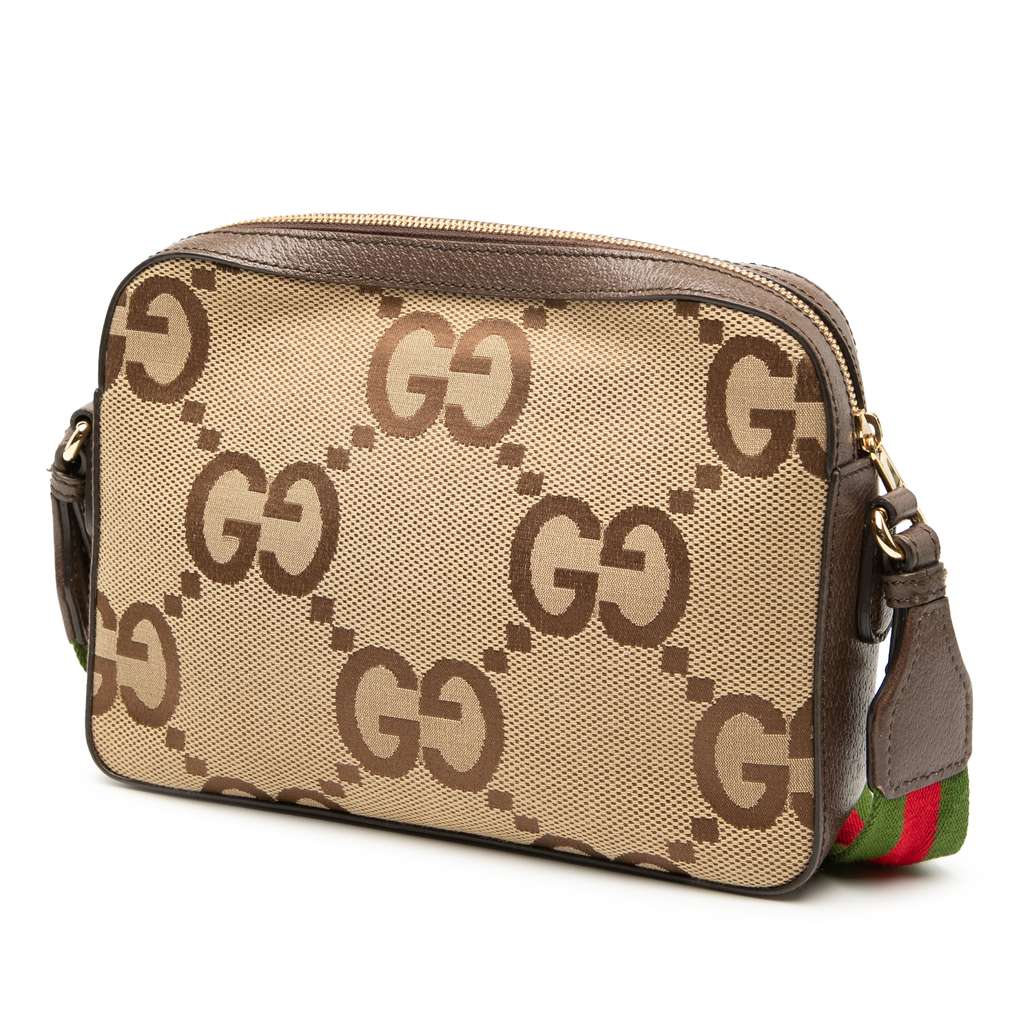 Gucci Jumbo GG Canvas Web Crossbody - 2