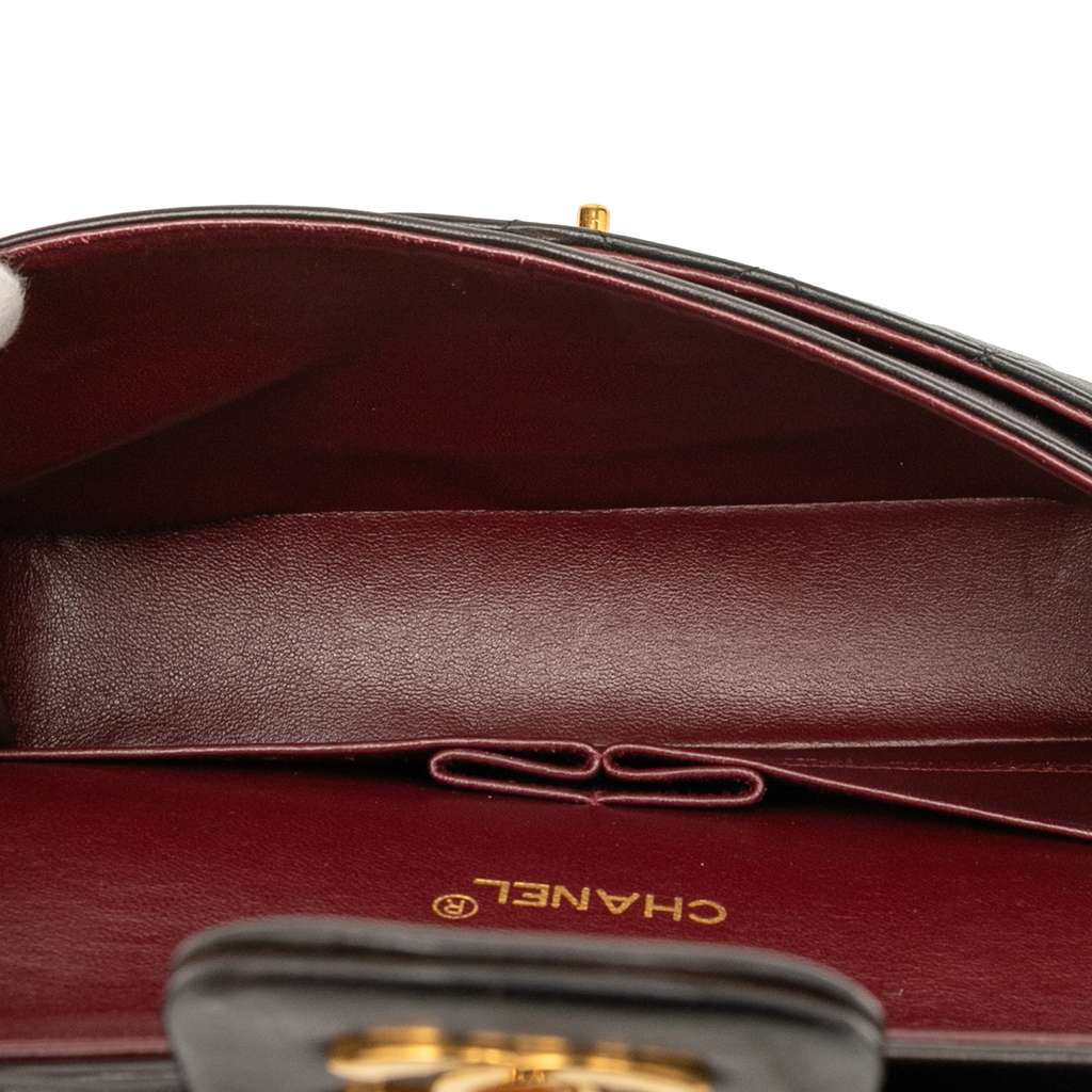 Chanel Medium Classic Lambskin Double Flap - 4