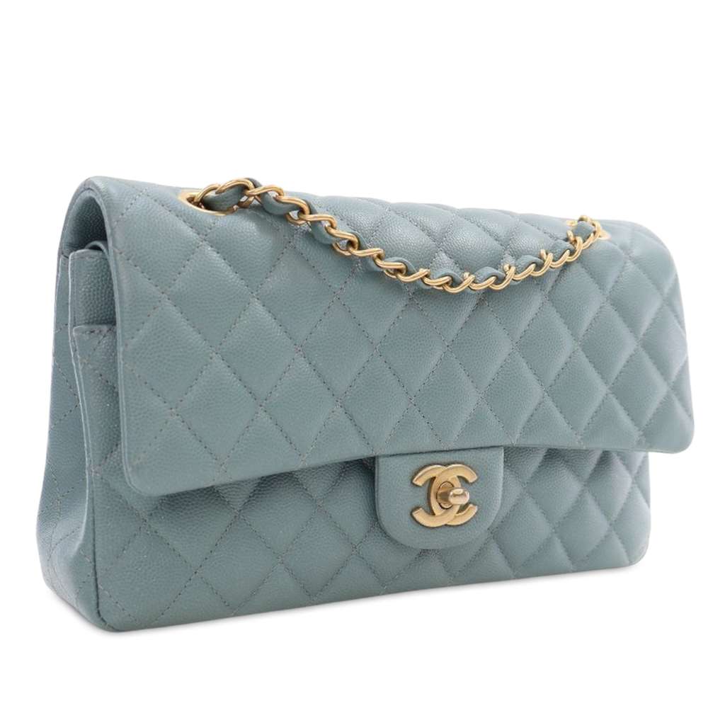 Chanel Medium Classic Iridescent Caviar Double Flap - 2