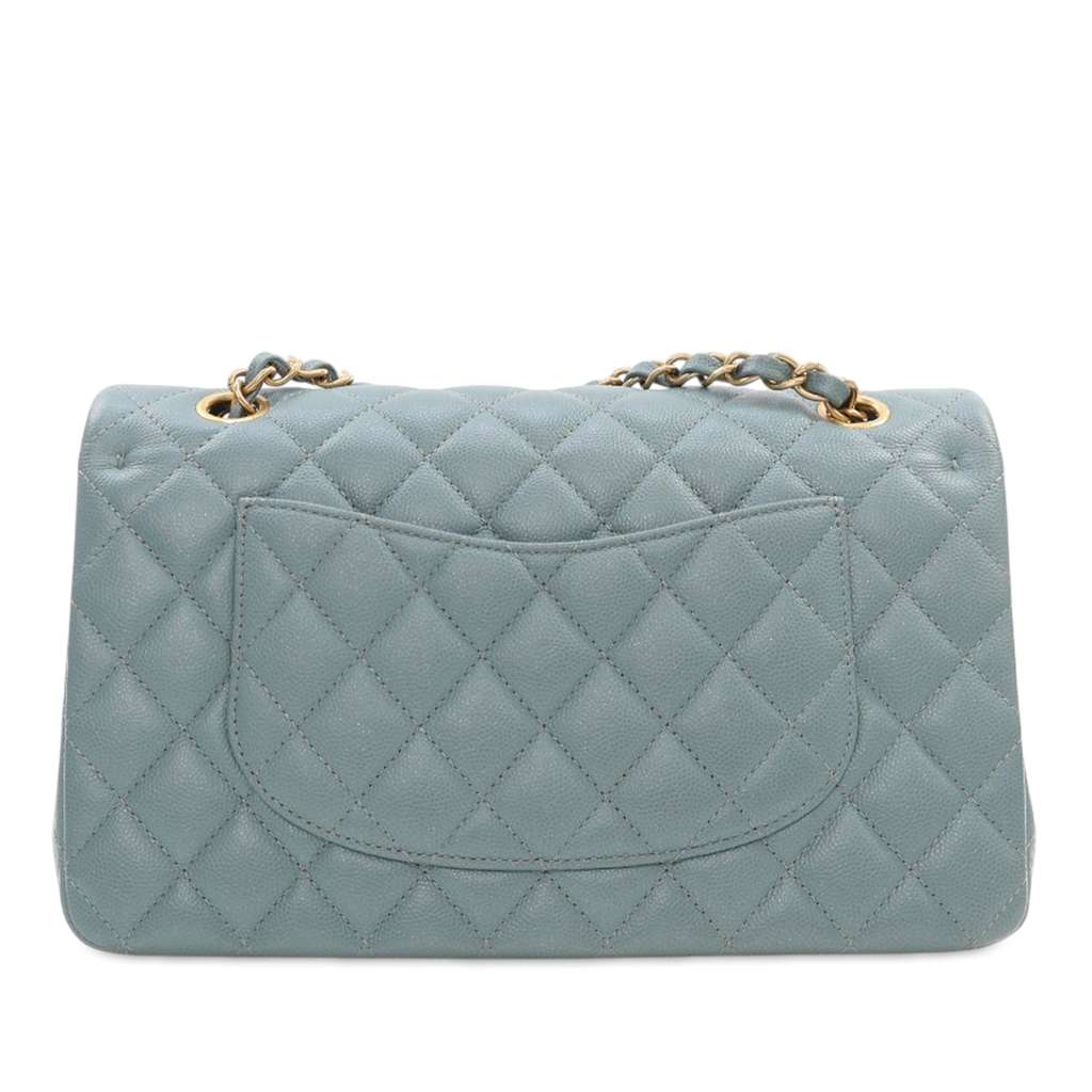 Chanel Medium Classic Iridescent Caviar Double Flap - 3