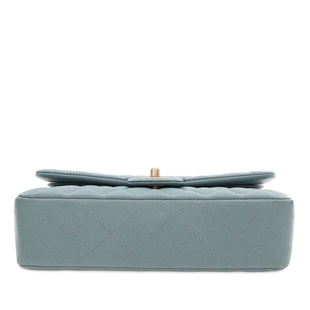 Chanel Medium Classic Iridescent Caviar Double Flap - 4