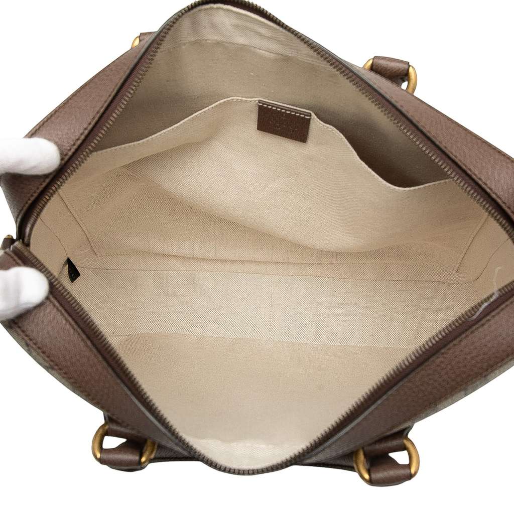 Gucci GG Supreme Ophidia Web Briefcase - 4