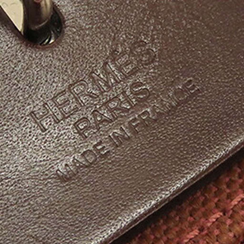 Hermès Toile Criss Viking Vache Hunter Herbag Zip 31 - 5