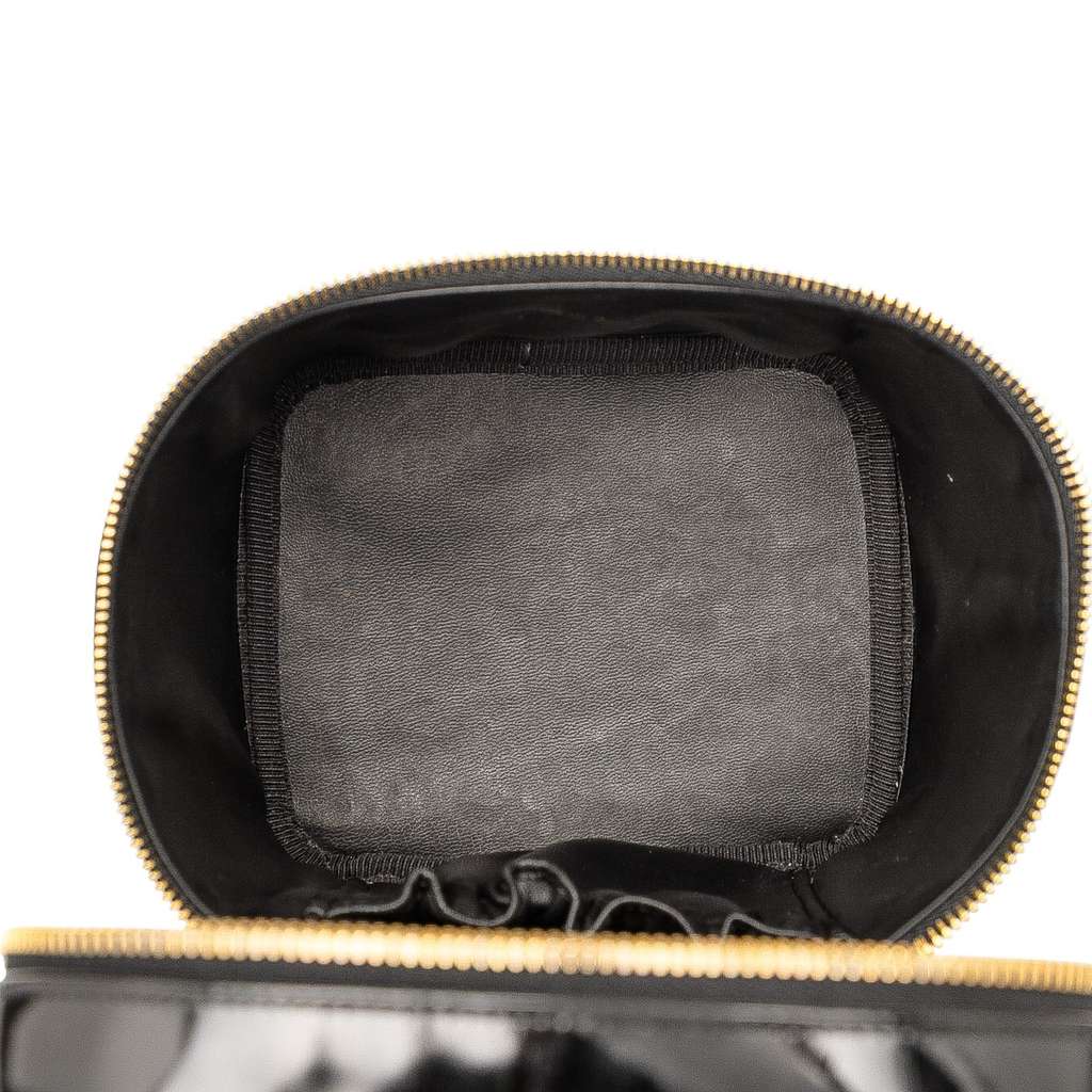 Chanel CC Patent Vanity Bag - 5