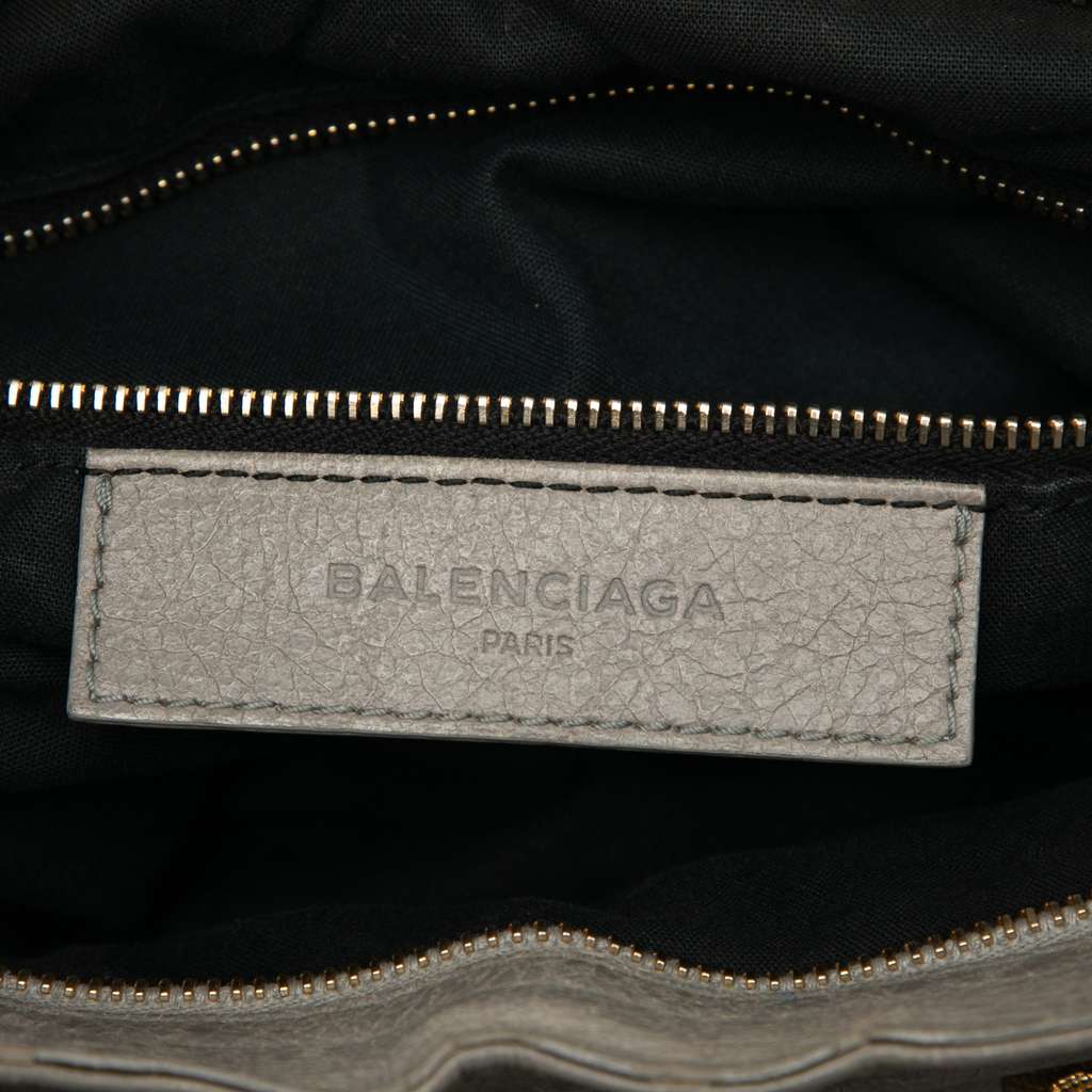 Balenciaga Lambskin Motocross Velo Giant 12 Satchel - 5