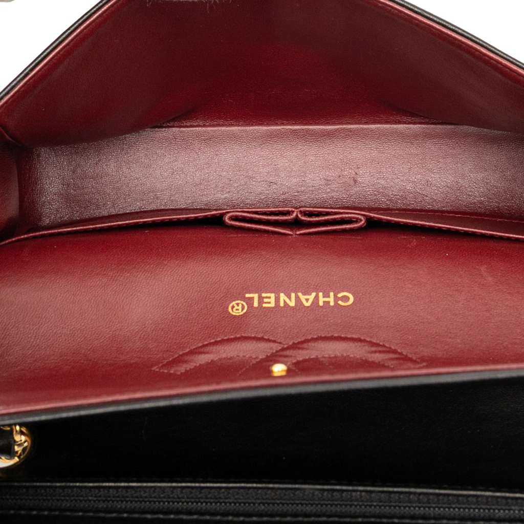 Chanel Medium Classic Lambskin Double Flap - 4
