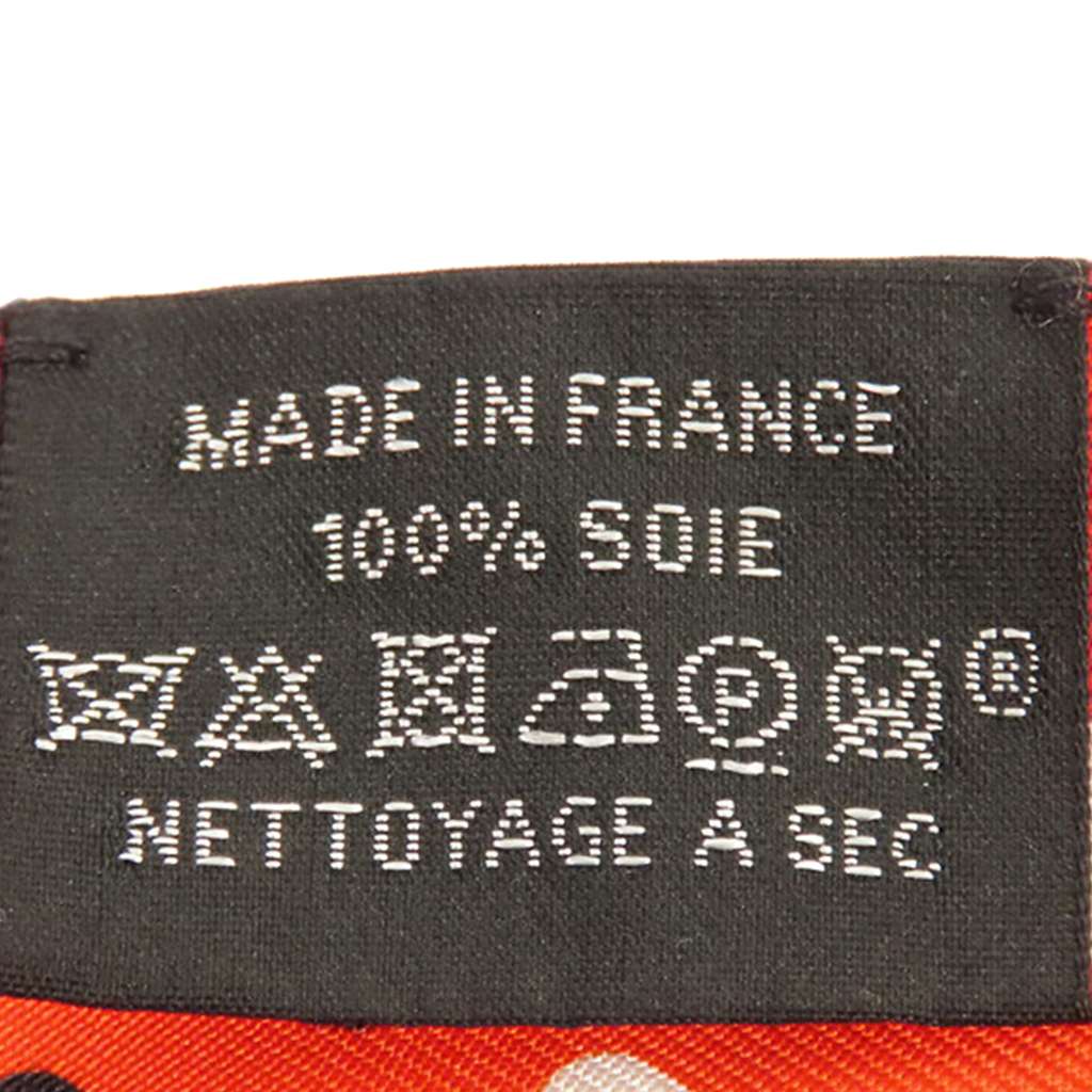 Hermès Jeu de Cartes Silk Twilly Scarf - 5