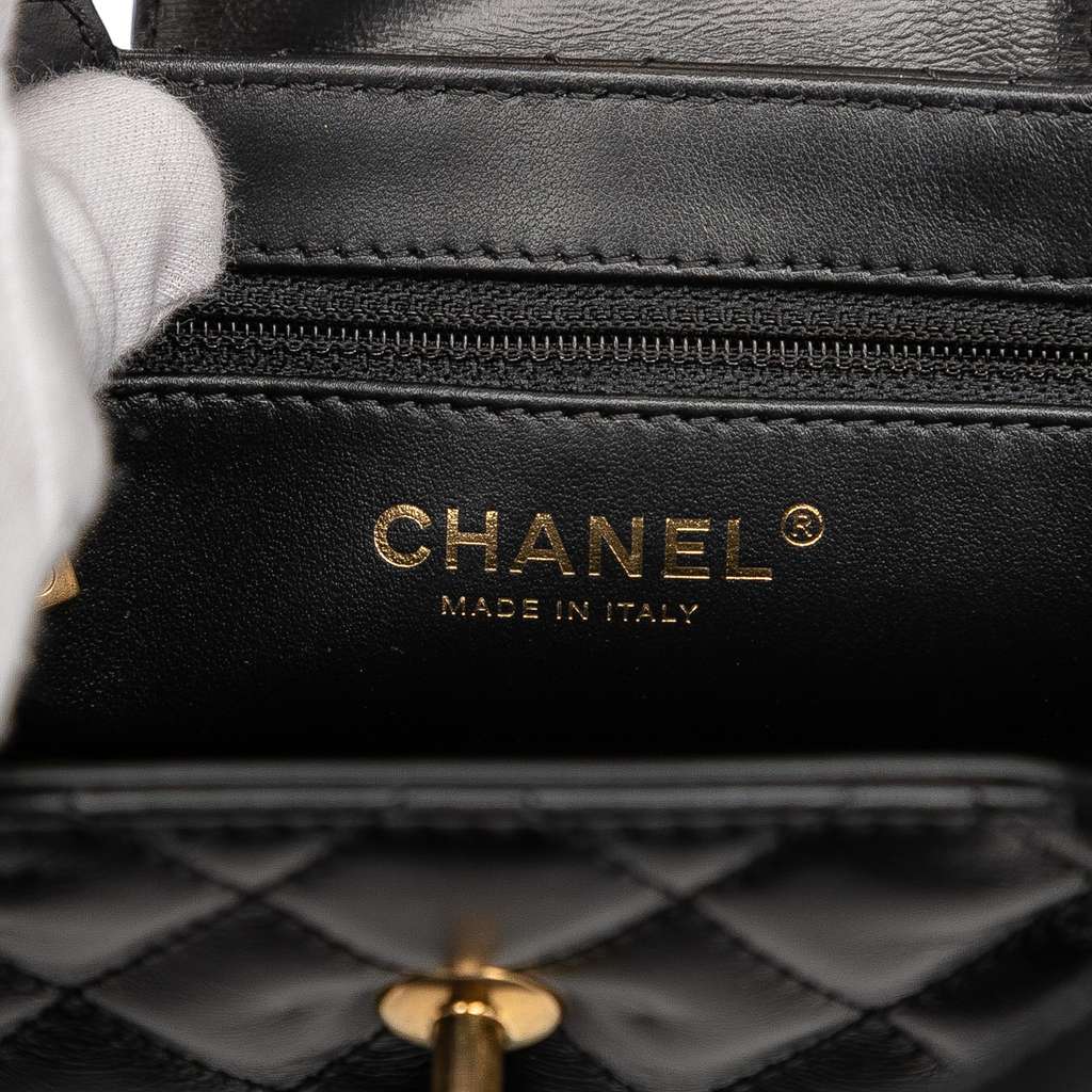 Chanel Nano Aged Calfskin Kelly Shopper Bag - 5