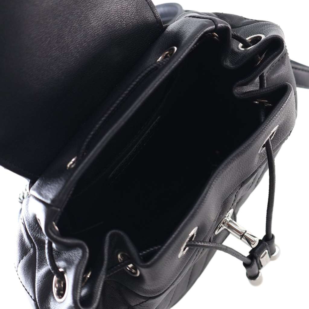 Chanel Quilted Lambskin Metallic Bubble Backpack - 4