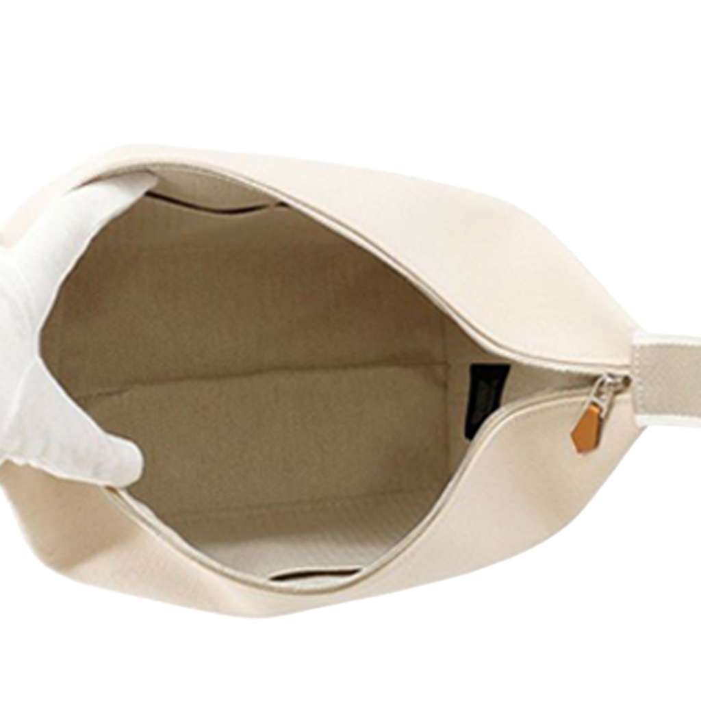 Hermès Large Toile Bride A Brac Case - 4