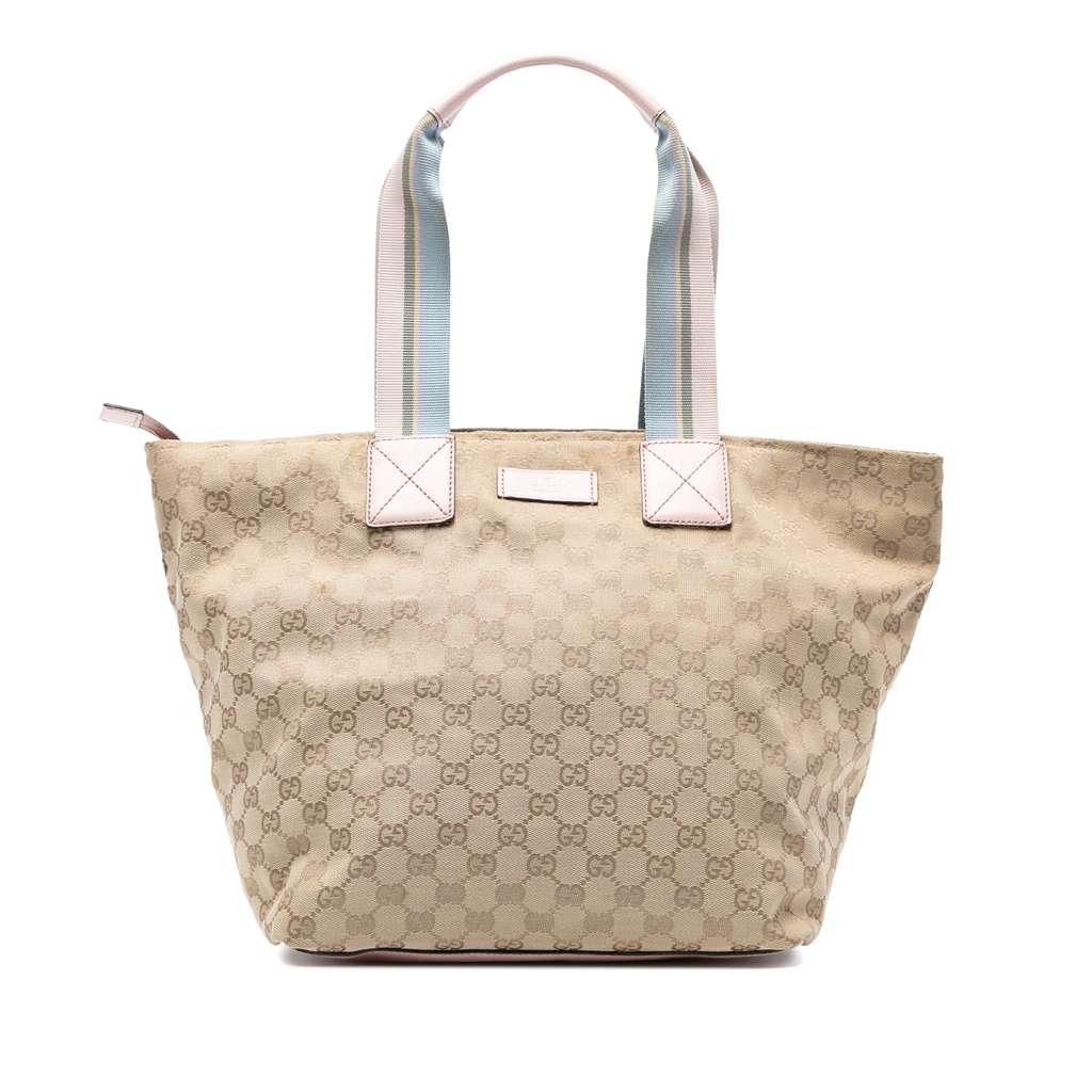 Gucci GG Canvas Web Tote