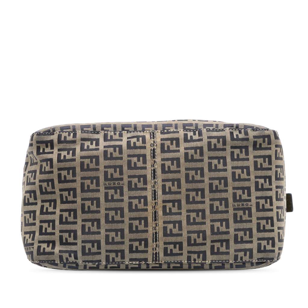 Fendi Zucchino Canvas Double Flap Mamma - 3