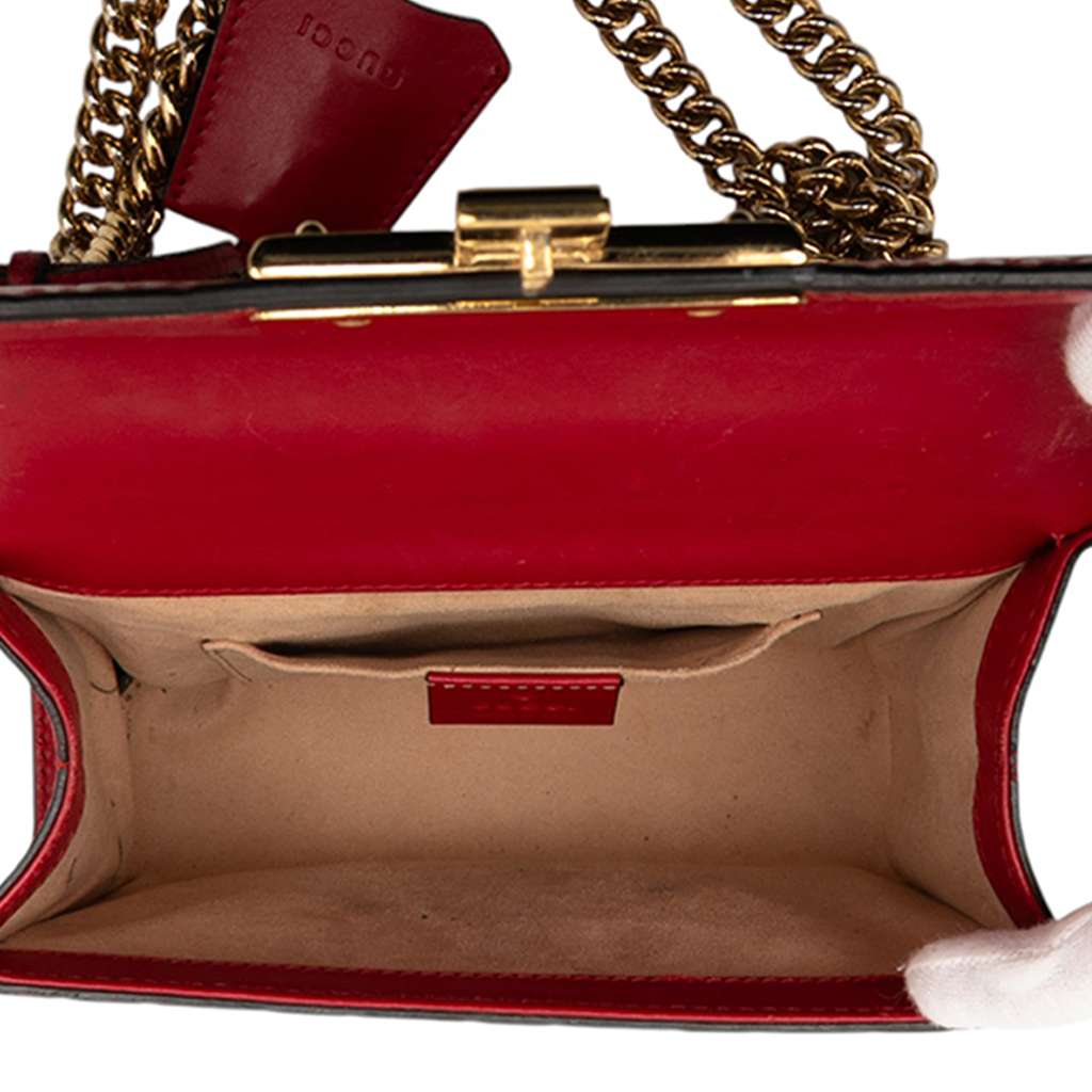 Gucci Small Guccissima Padlock Crossbody - 4
