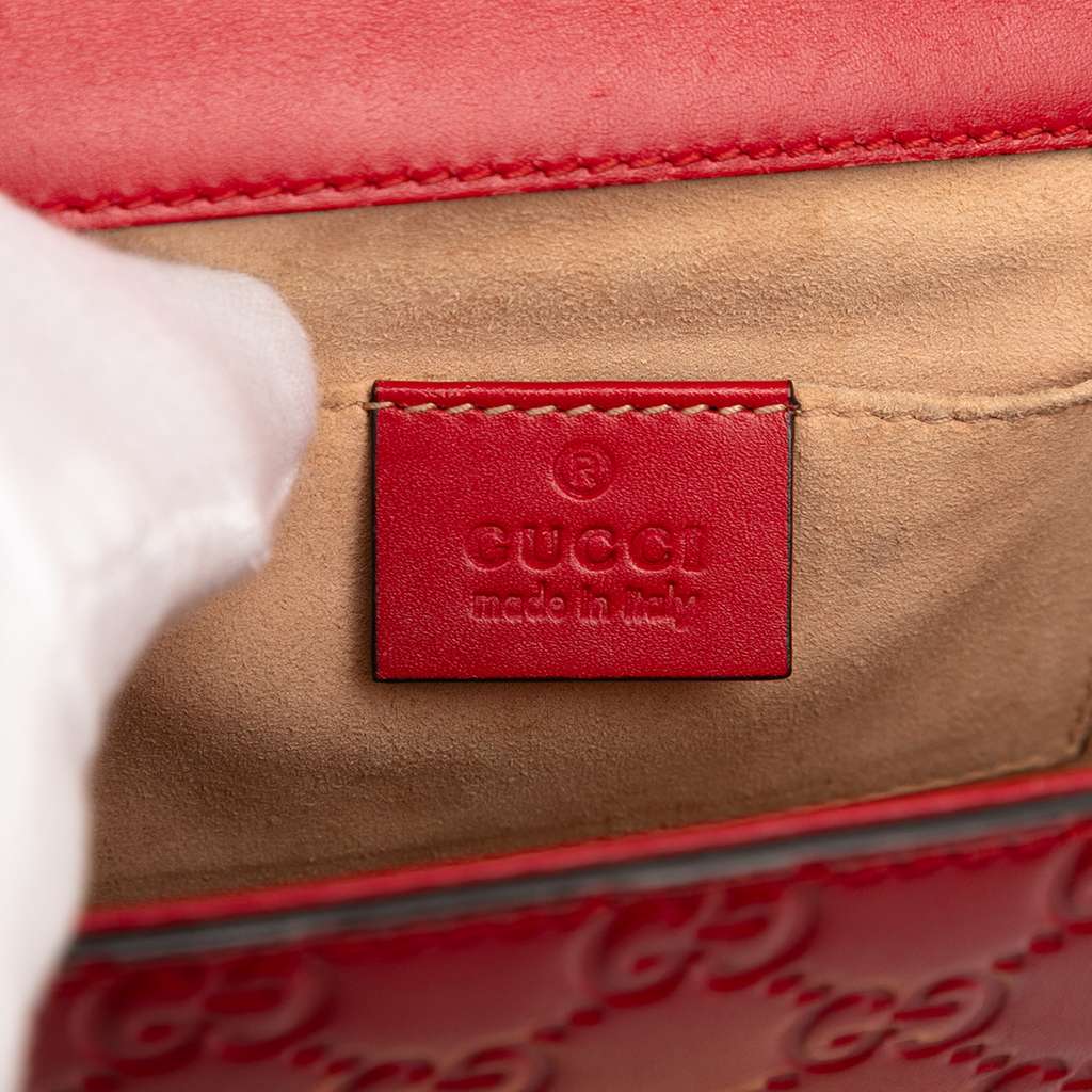 Gucci Small Guccissima Padlock Crossbody - 5