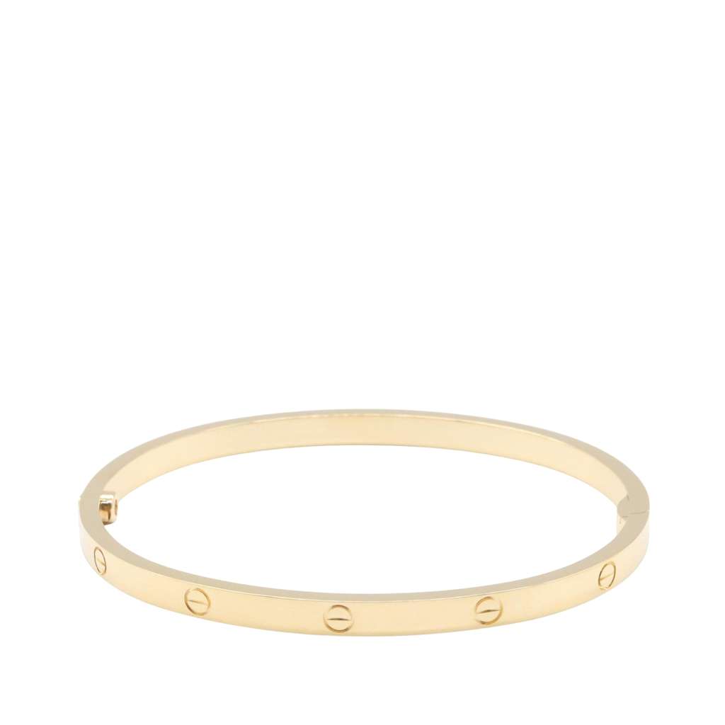 Cartier 18K Yellow Gold Small Love Bracelet - 2