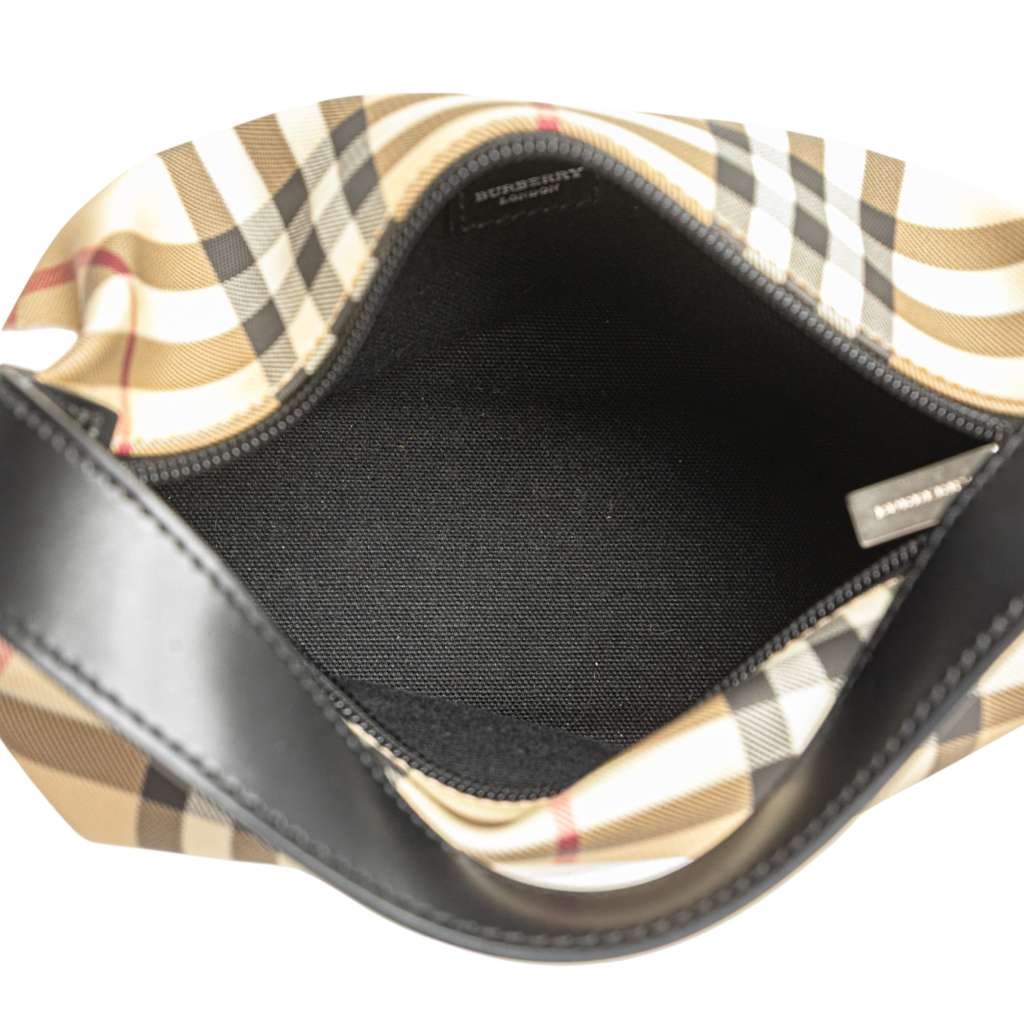 Burberry House Check Coated Canvas Handbag - 4