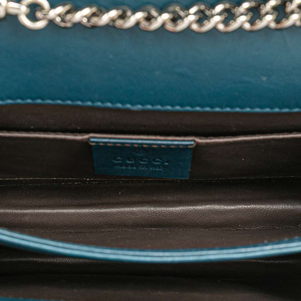 Gucci Small Polished Calfskin Interlocking G Dollar Crossbody - 4