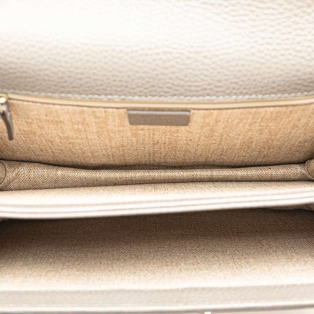 Gucci Medium Dollar Calfskin Interlocking G Crossbody - 4