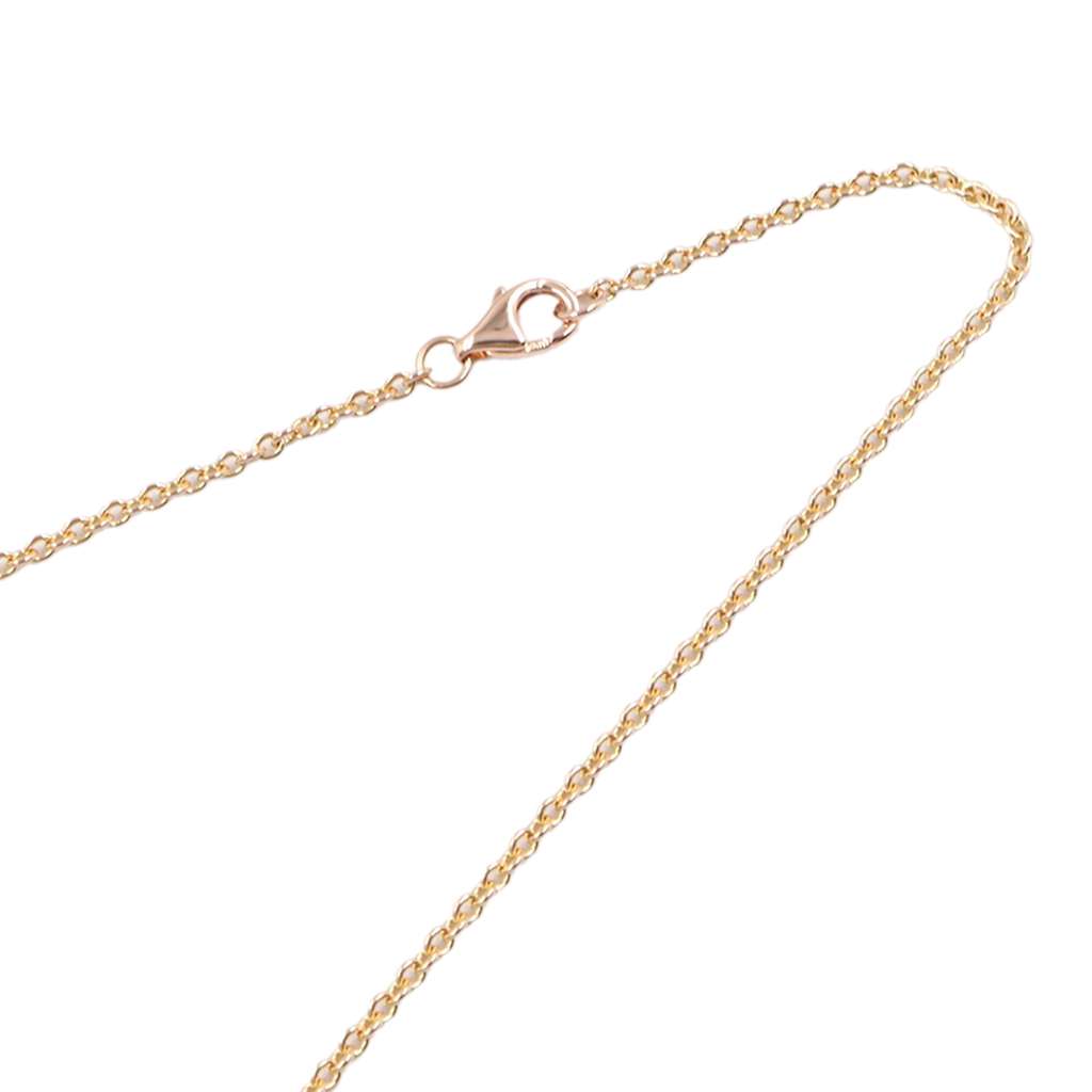 Cartier 18K Rose Gold Love Interlocking Necklace - 4