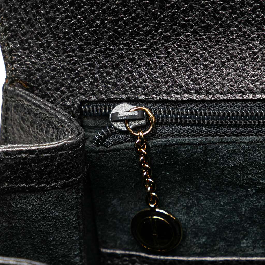 Gucci Grained Calfskin Bamboo Night - 5