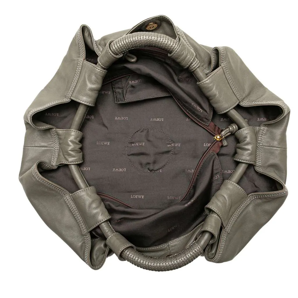 Loewe Nappa Aire Grey Leather Good - Model View