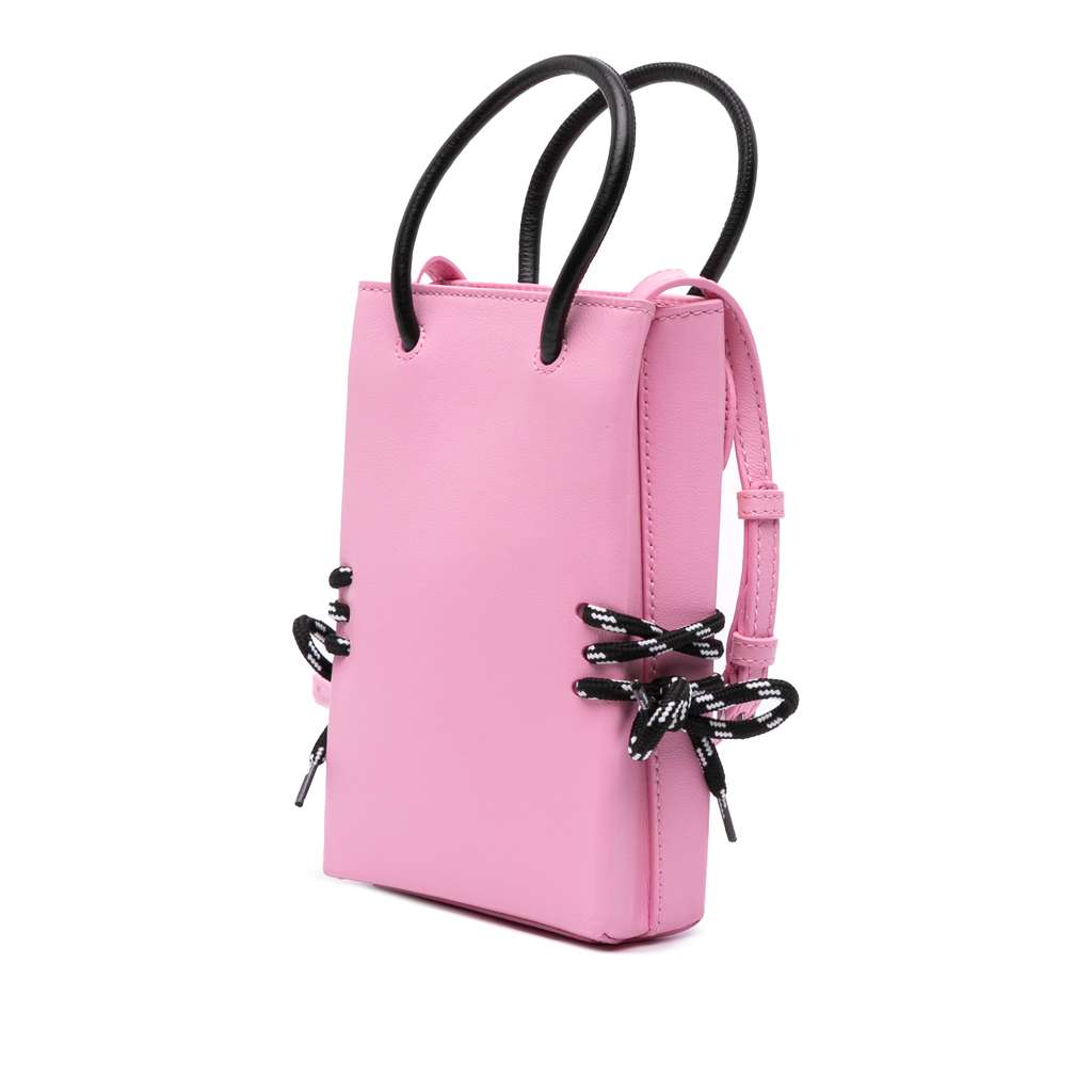 Balenciaga Mini Calfskin Hello Kitty Shopping Phone Holder - 2