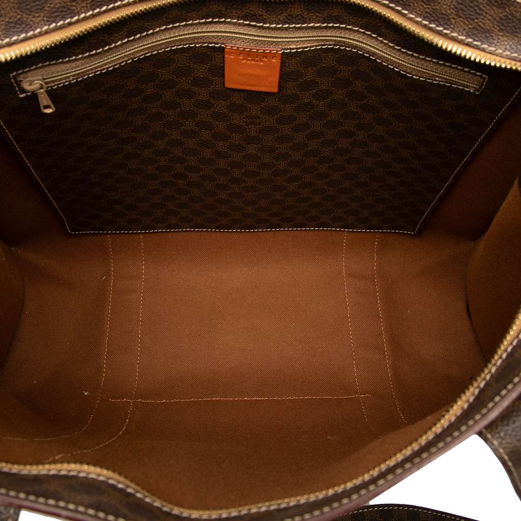 Celine Macadam Coated Canvas Tote - 4