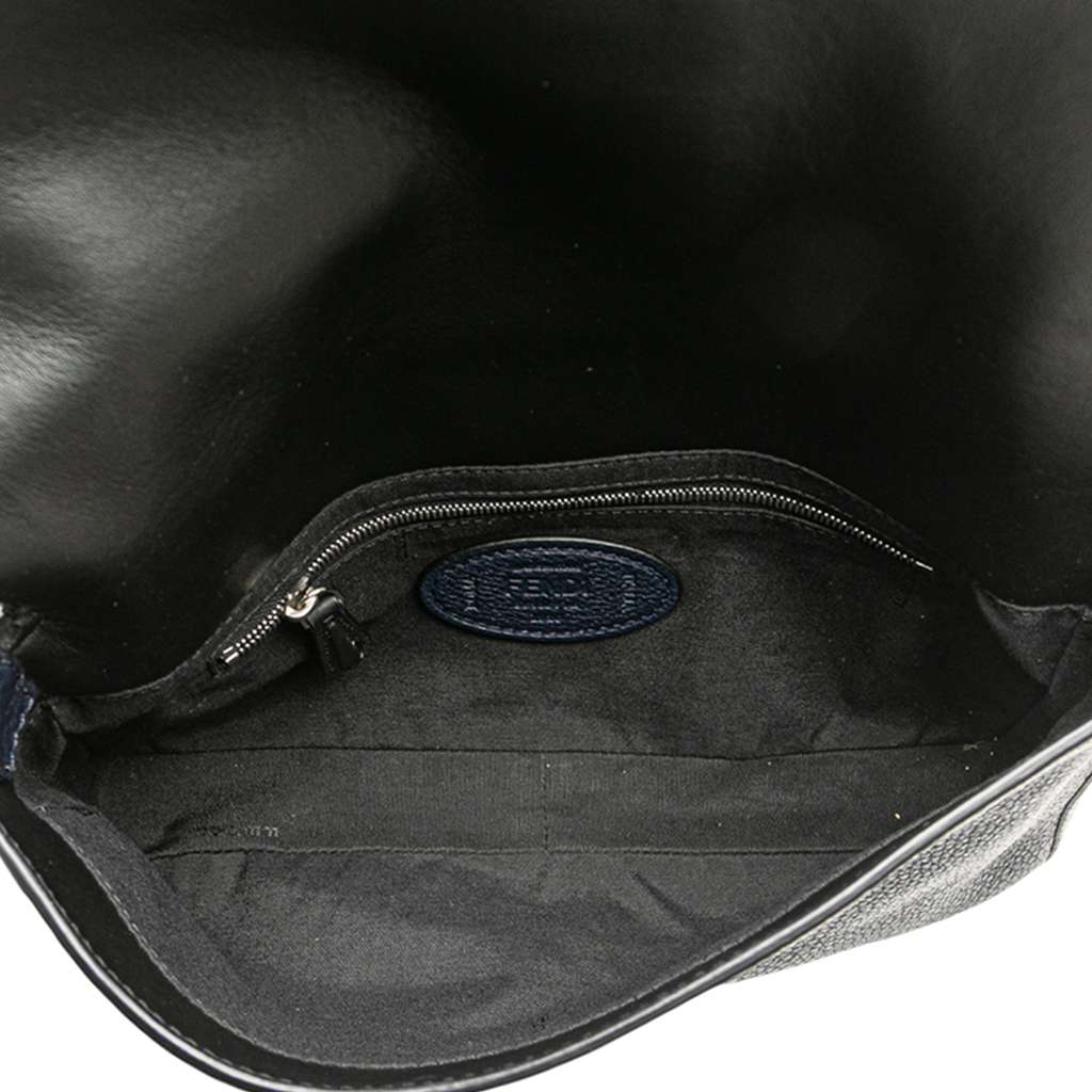 Fendi Leather Selleria Convertible Baguette Satchel - 4