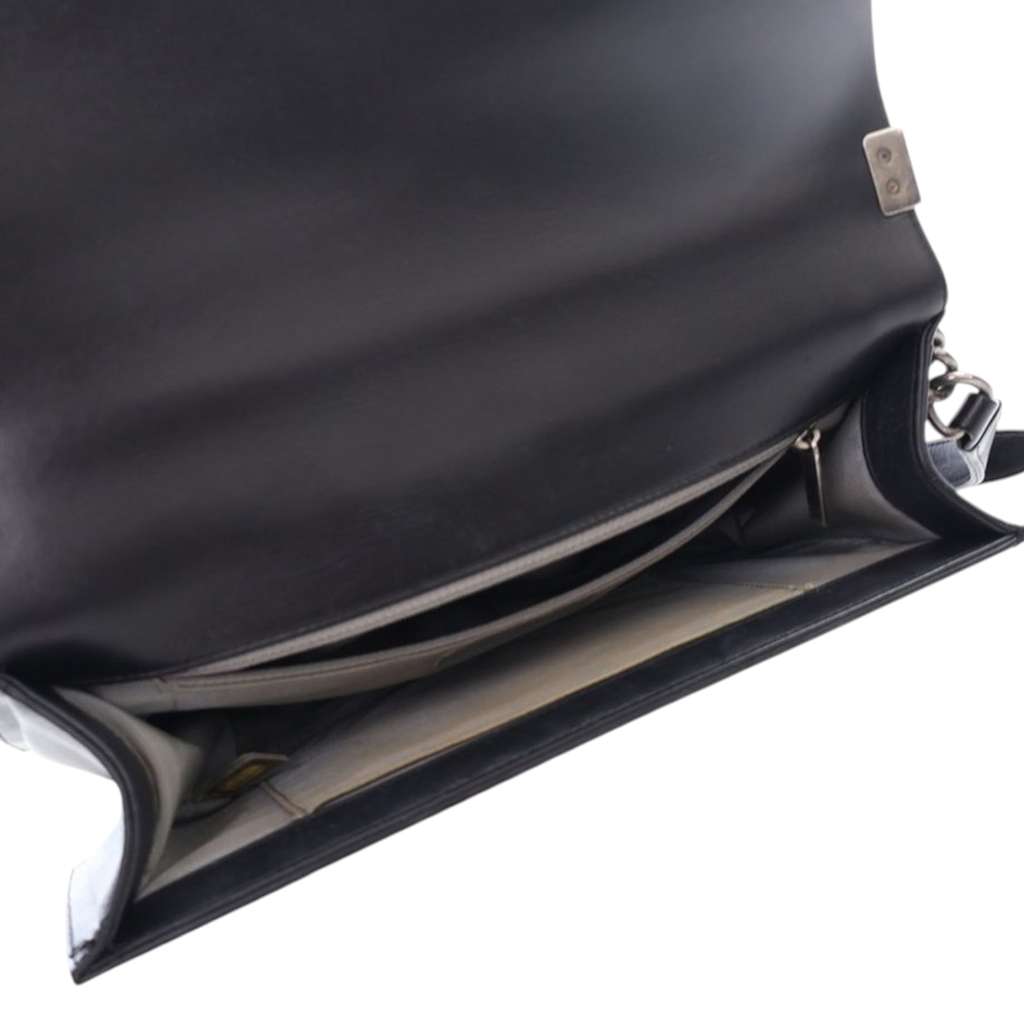 Chanel Medium Chevron Lambskin Boy Flap - 5