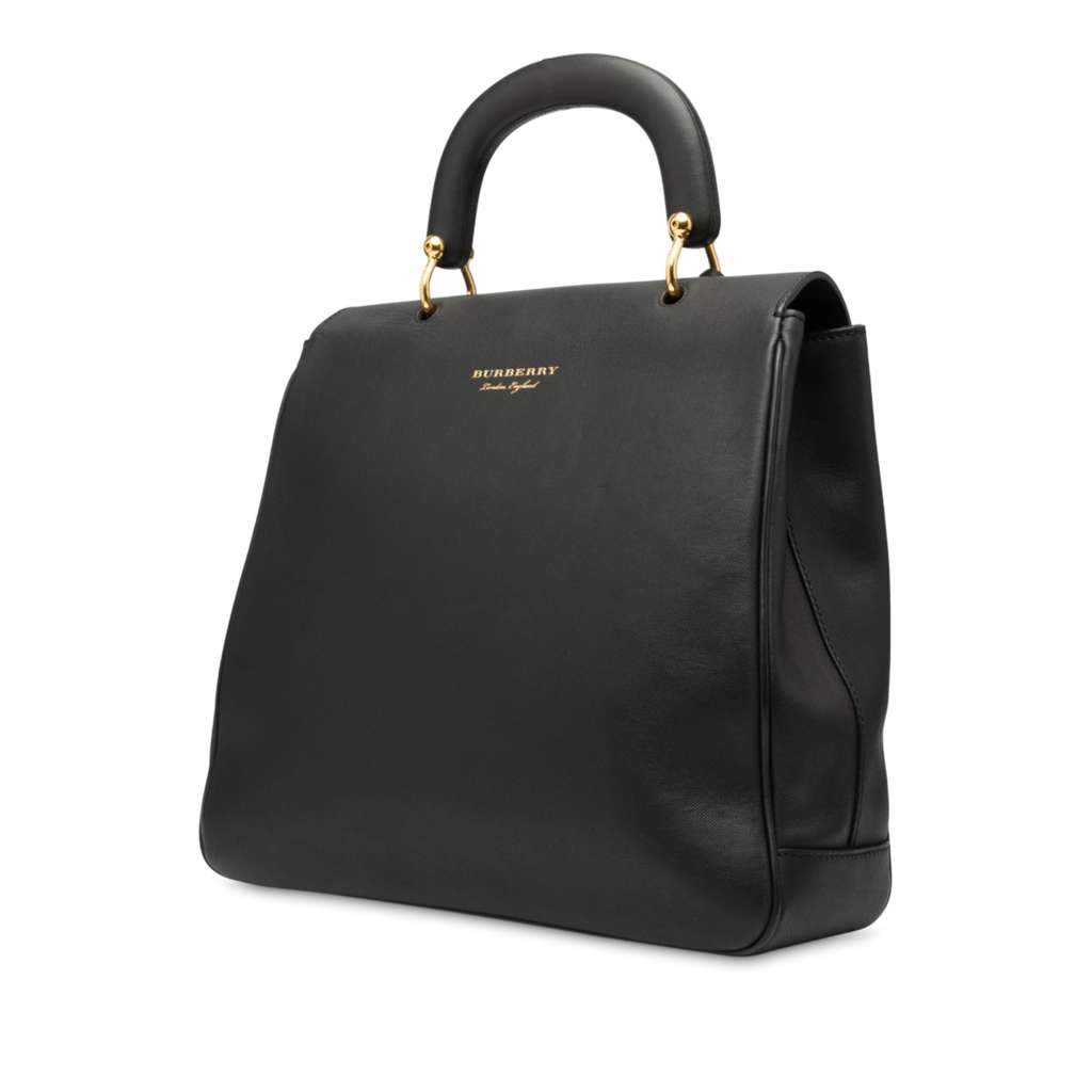 Burberry Large Trench Calfskin DK88 Top Handle Bag - 2