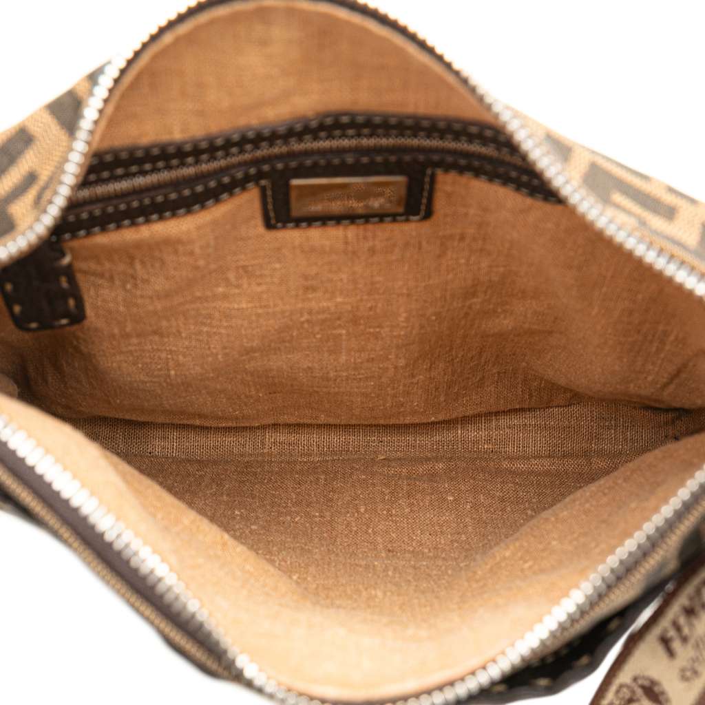Fendi Zucca Canvas Selleria Crossbody - 4