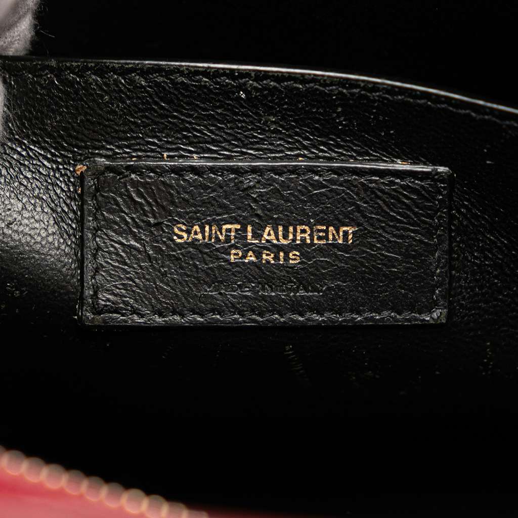 Saint Laurent Small Leather Uptown Satchel - 5
