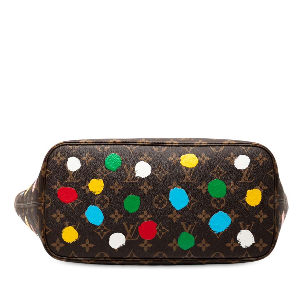 Louis Vuitton Yayoi Kusama Monogram Painted Dots Neverfull MM - 3