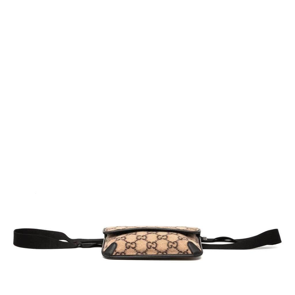 Gucci GG Wool Slim Belt Bag - 3