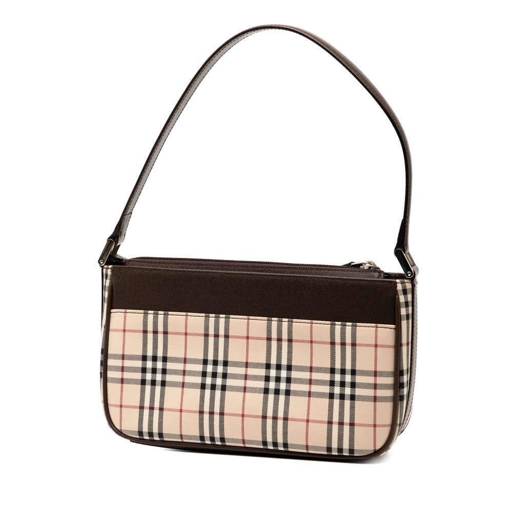 Burberry House Check Canvas Shoulder Bag - 2