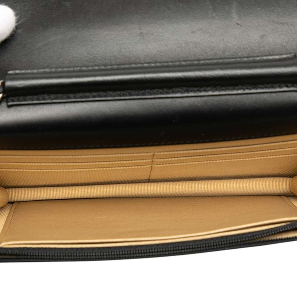 Chanel CC Quilted Lambskin Coco Clips Wallet on Chain - 4