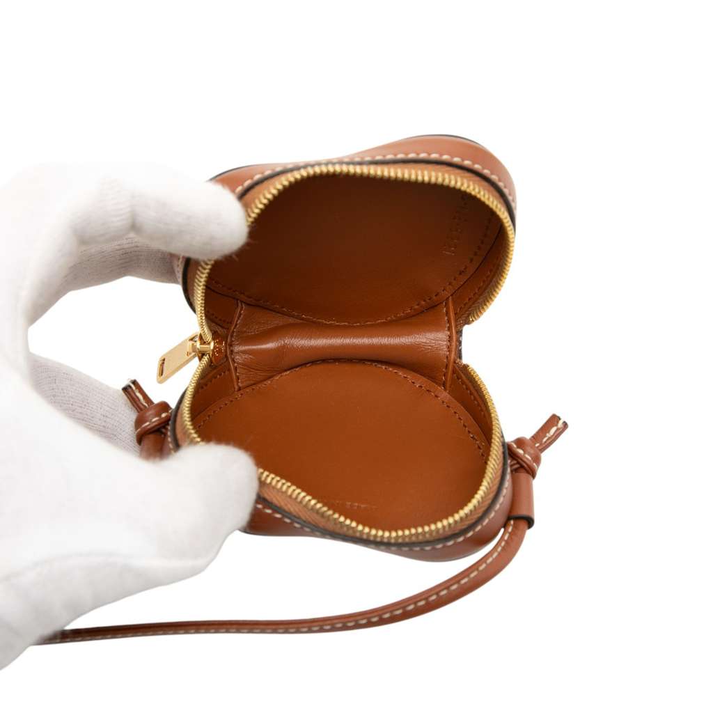 Celine Micro Leather Heart Crossbody - 4