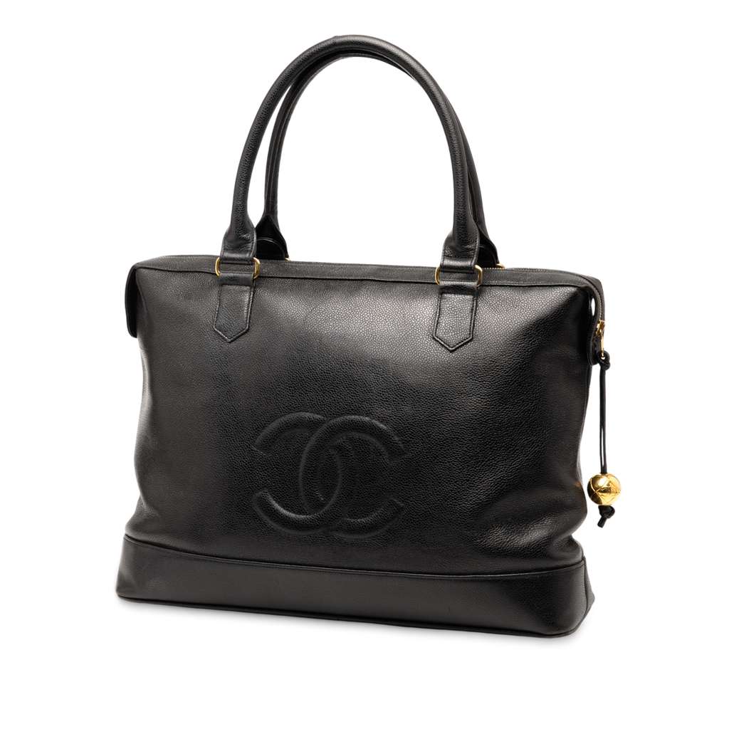 Chanel Caviar Front Pocket Tote - 2