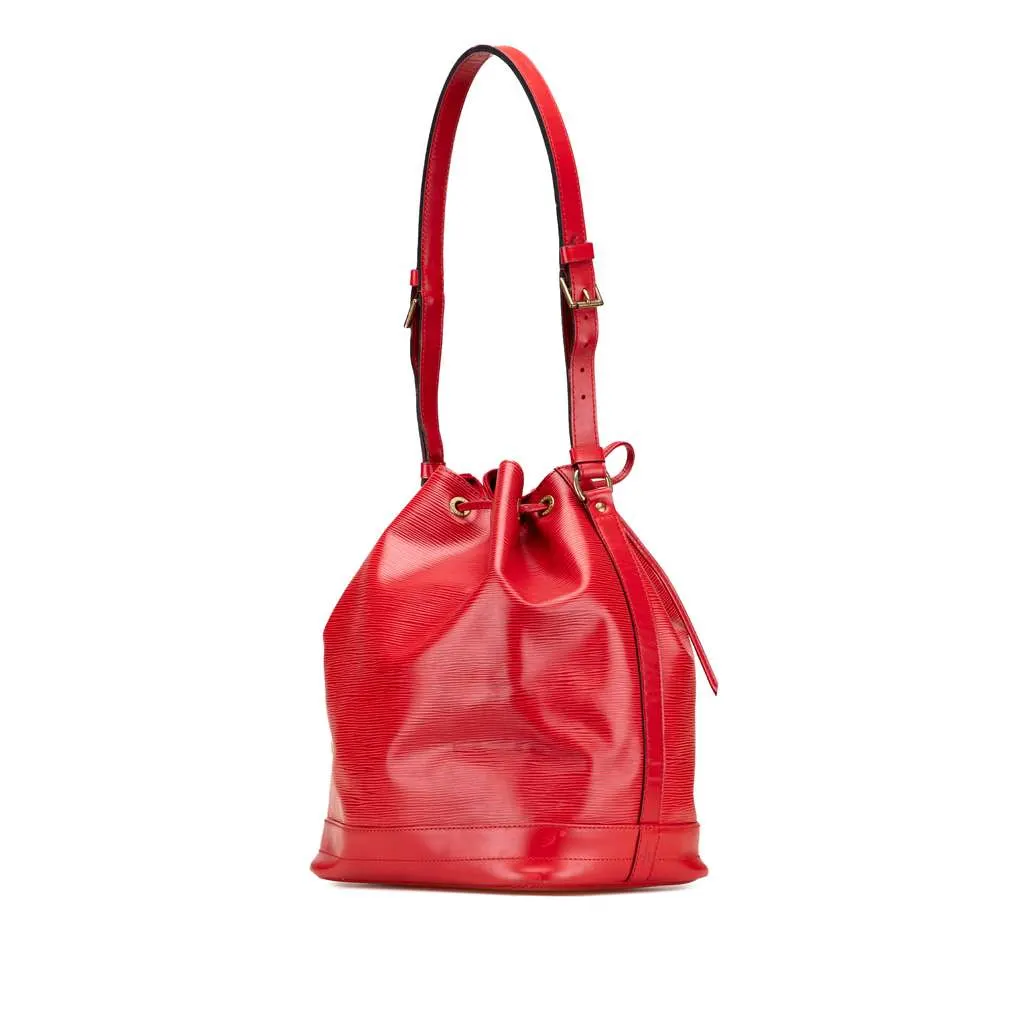 Louis Vuitton Epi Noe GM Red Leather Very good - Back View
