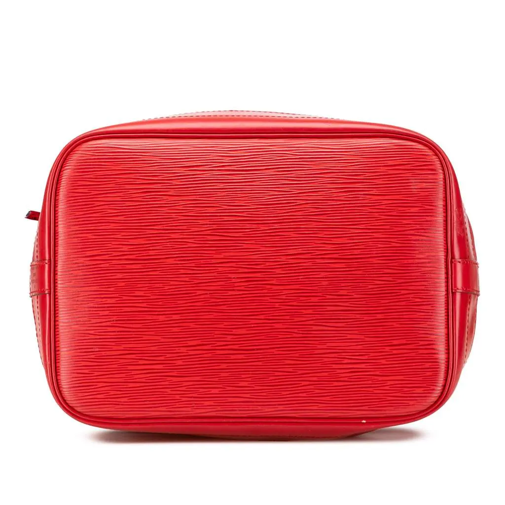 Louis Vuitton Epi Noe GM Red Leather Very good - Inside View