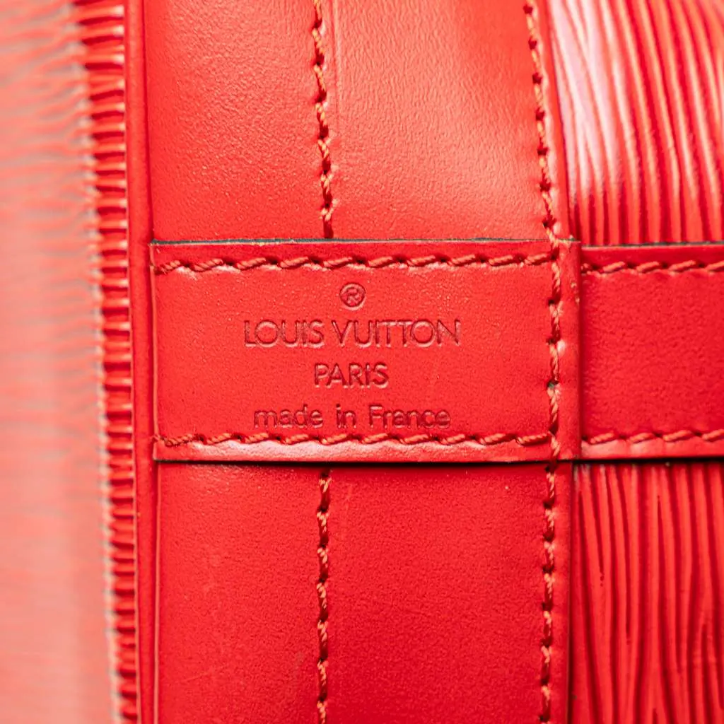 Louis Vuitton Epi Noe GM Red Leather Very good - Box View