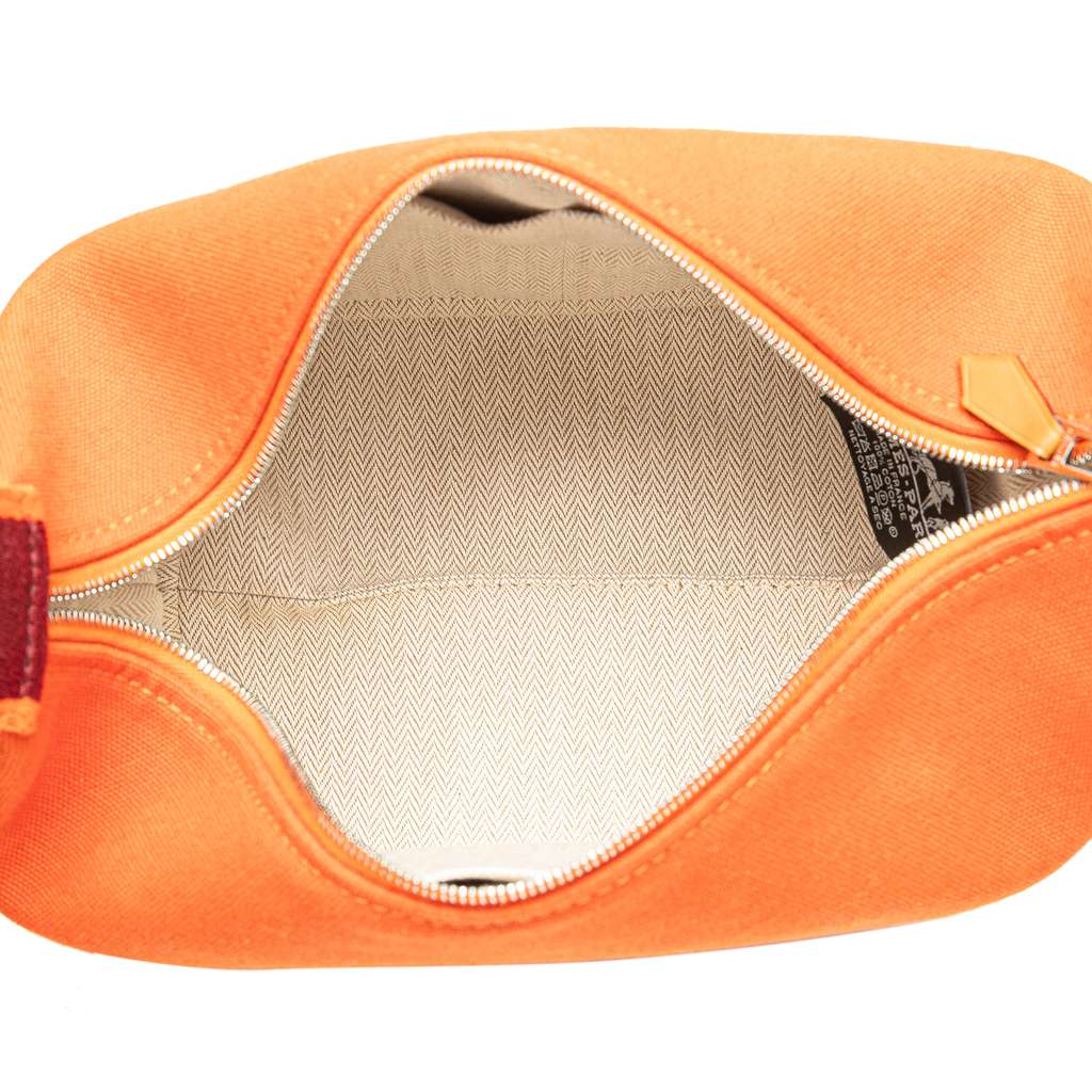 Hermès Small Toile Bride A Brac Case - 4