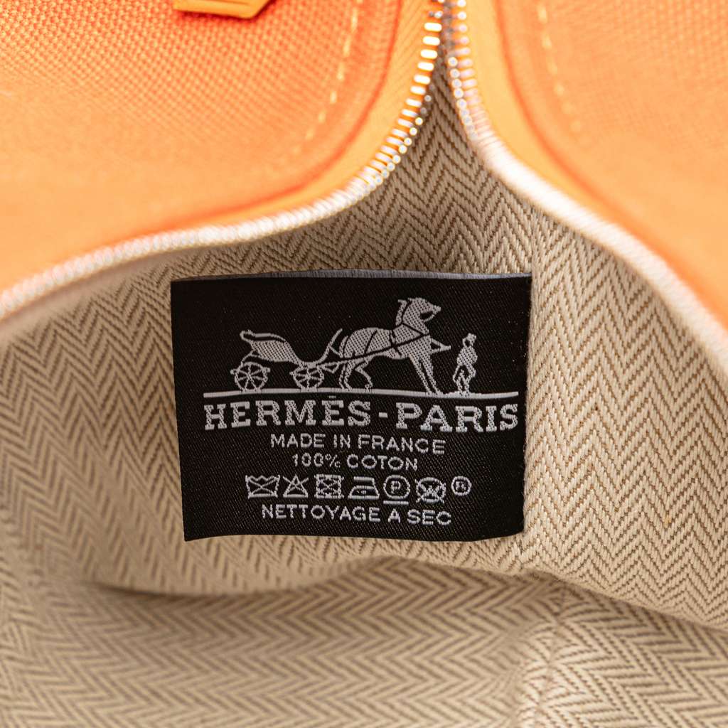 Hermès Small Toile Bride A Brac Case - 5