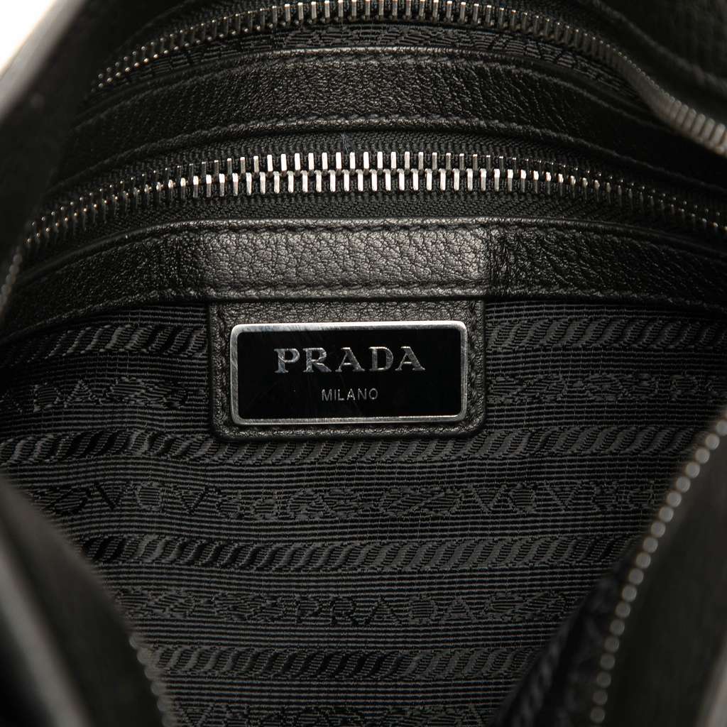 Prada Vitello City Zip Top Crossbody - 5