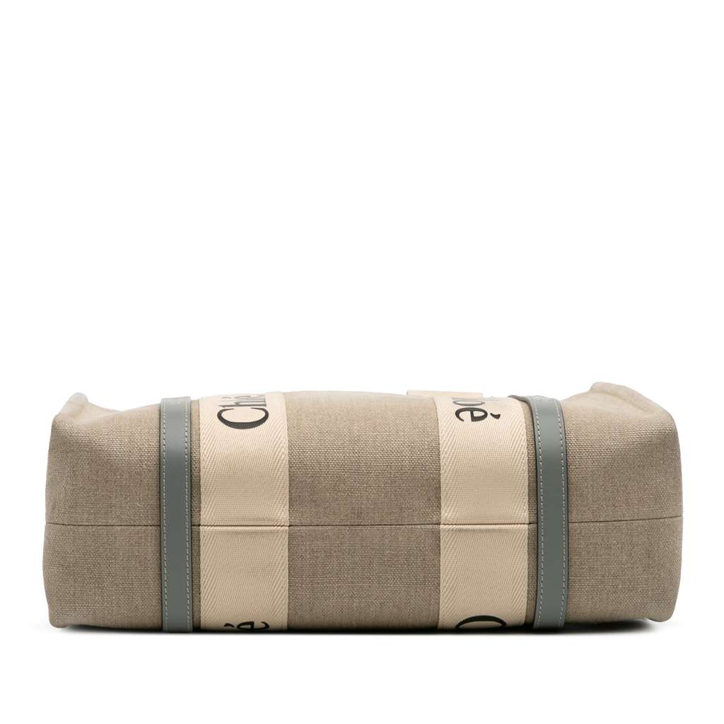 Chloé Medium Canvas Woody Tote - 3